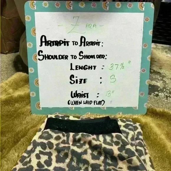 Zara Animal Print Stretch Leggings Pants JP008 - Picture 2 of 5